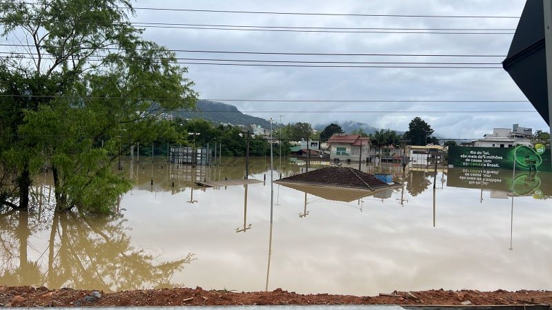 Santa Catarina nesta ter&ccedil;a-feira (10) &mdash; Foto: Gabriela Szenczuk/NDTV
