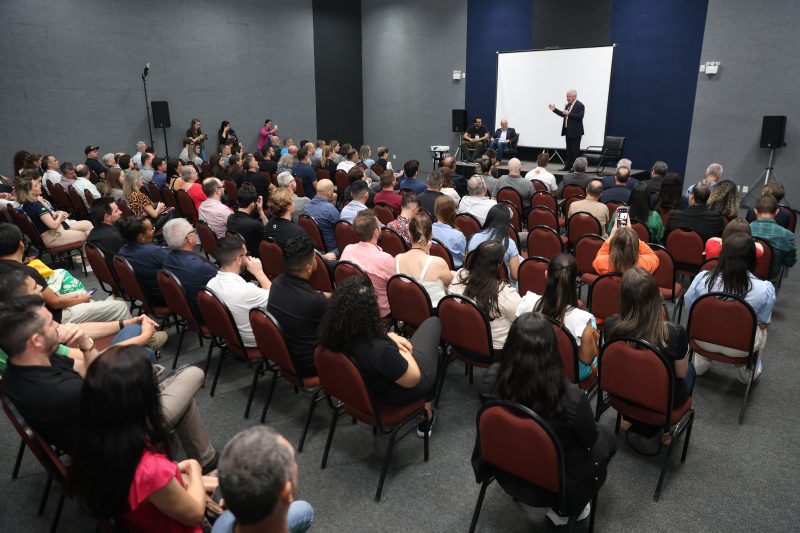 Paulo Alceum do Grupo ND, também participou do evento nesta quinta-feira