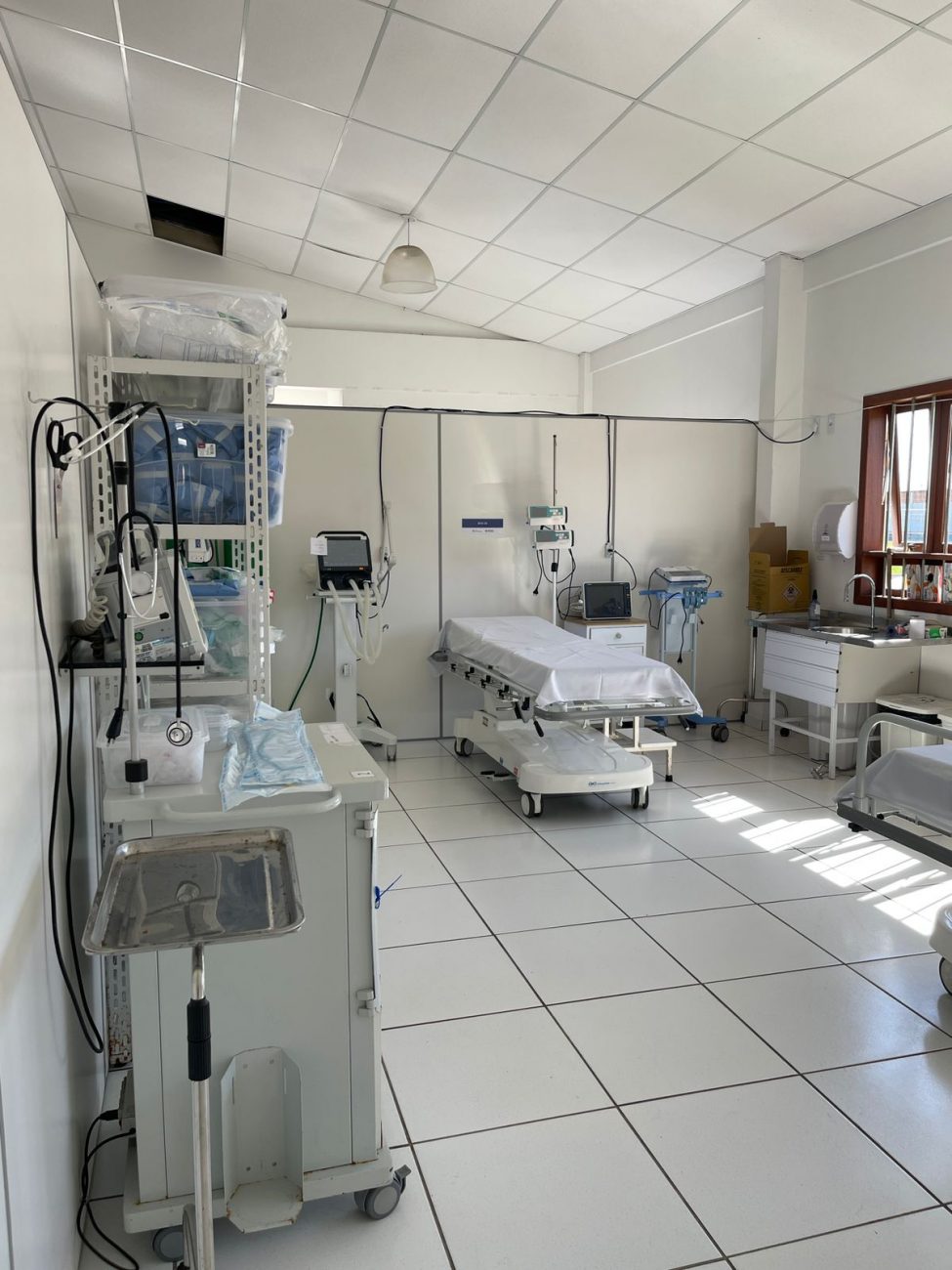 A temporary emergency department begins operating at the Municipal Sports Directorate - Joaquim House Hospital/Reproduction/ND