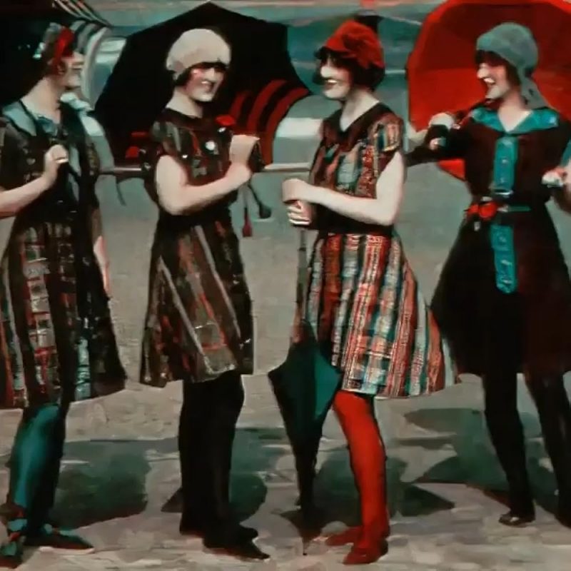 Diferente de hoje, onde as telas de cinema gritam com diversas cores, o primeiro filme colorido era bem limitado