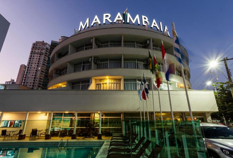 Fachada do hotel Marambaia em Balneário Camboriú, que será em breve revitalizado