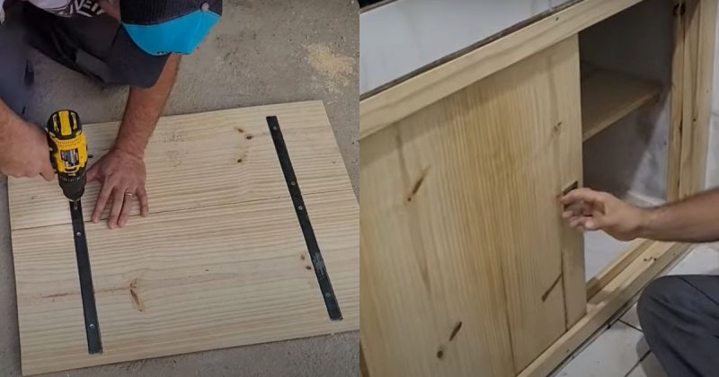 Pedreiro expert gastou menos de R$ 100 com o armário 