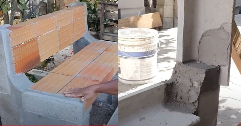 Imagem do banco de jardim 