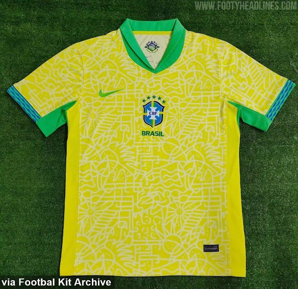 FOTOS: Confira detalhes da polêmica nova camisa da Seleção Brasileira