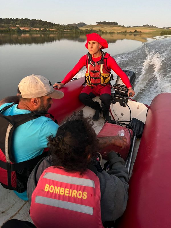 Mulher é resgata após se perder em ilha em Lages