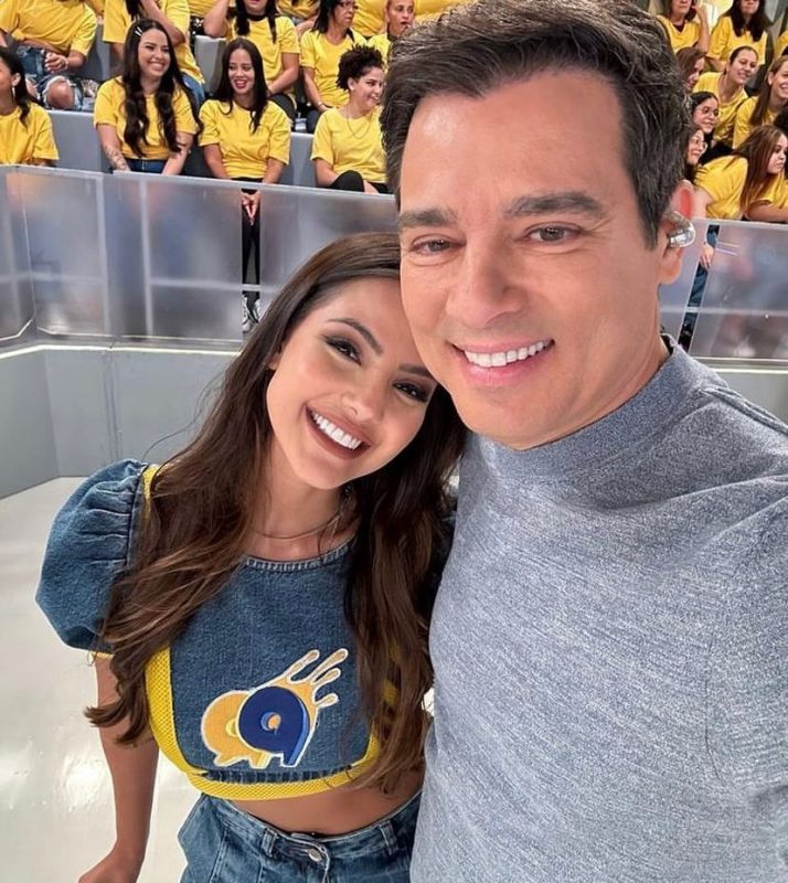 Luana era assistente de palco de Celso – Foto: Reprodu&ccedil;&atilde;o/Internet