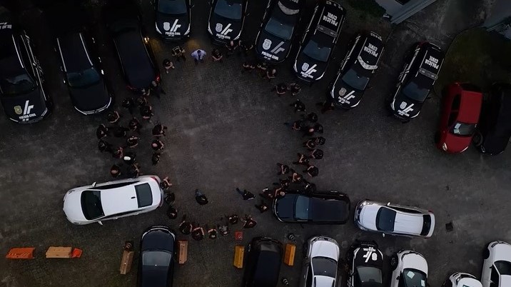 Cidades catarinenses s&atilde;o alvos de opera&ccedil;&atilde;o da Pol&iacute;cia Civil de SP contra fraudes banc&aacute;rias – Foto: Pol&iacute;cia Civil