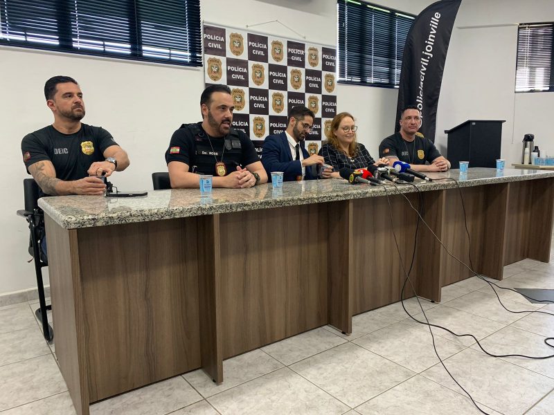 Vereador de Joinville foi preso em flagrante 