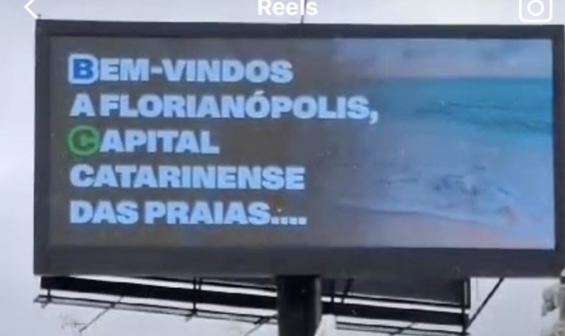 Torcida do Tigre preparou zoeirinha na avenida Beira-Mar – Foto: Reprodu&ccedil;&atilde;o