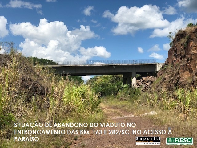 rodovias federais em SC apresentam asfalto precário