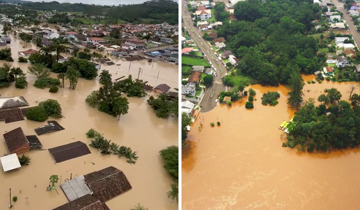 Chuvas Em Sc 83 Municípios Registram Ocorrências Decorrentes De Temporais 