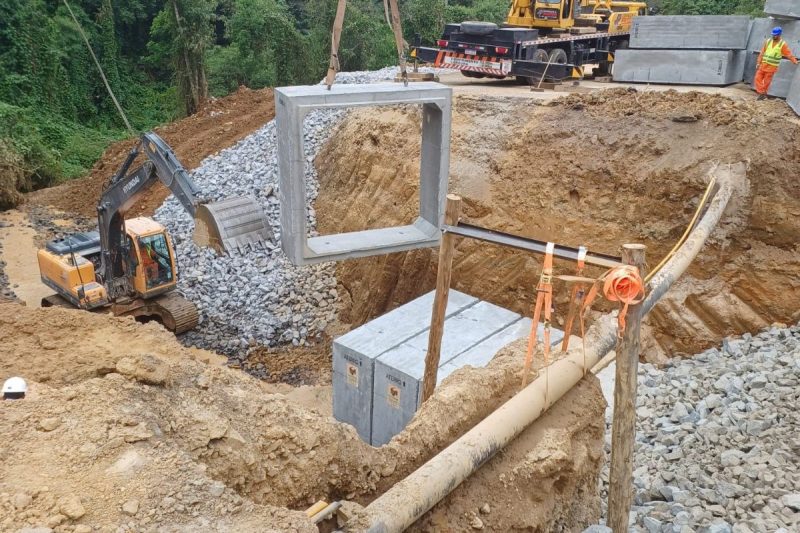 Serra de Corupá passa por obras