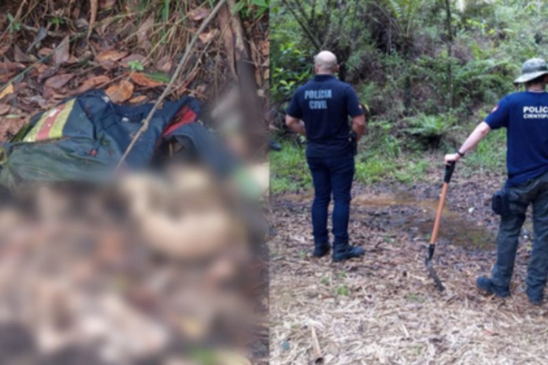 Polícia de SC desvenda 'mistério' de ossada humana encontrada em Schroeder