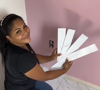 Material mais em conta é a estratégia da vez para os amantes de porcelanato - Foto: DaianiOficial/Divulgação/ND