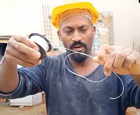 Dicas com linhas de pedreiro para facilitar a vida - Foto: RomoniveConstrução/Divulgação/ND