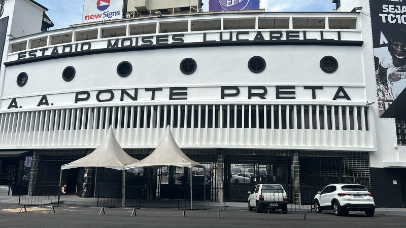 Est&aacute;dio Mois&eacute;s Lucarelli deve receber grande p&uacute;blico – Foto: Ian Sell/ND