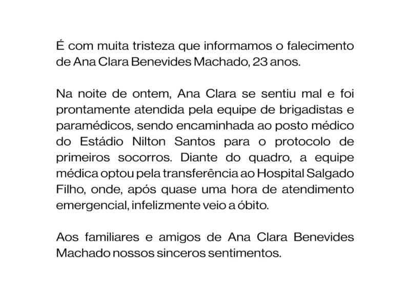 Empresa T4F se manifesta nas redes sociais – Foto: T4F/Twitter/Reprodu&ccedil;&atilde;o/ND