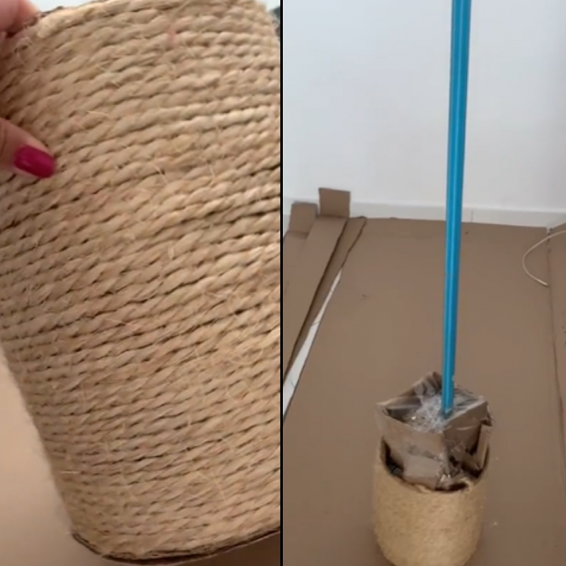 Passo a passo da árvore de natal baratinha - Foto: DaniellyMartin/Divulgação/ND