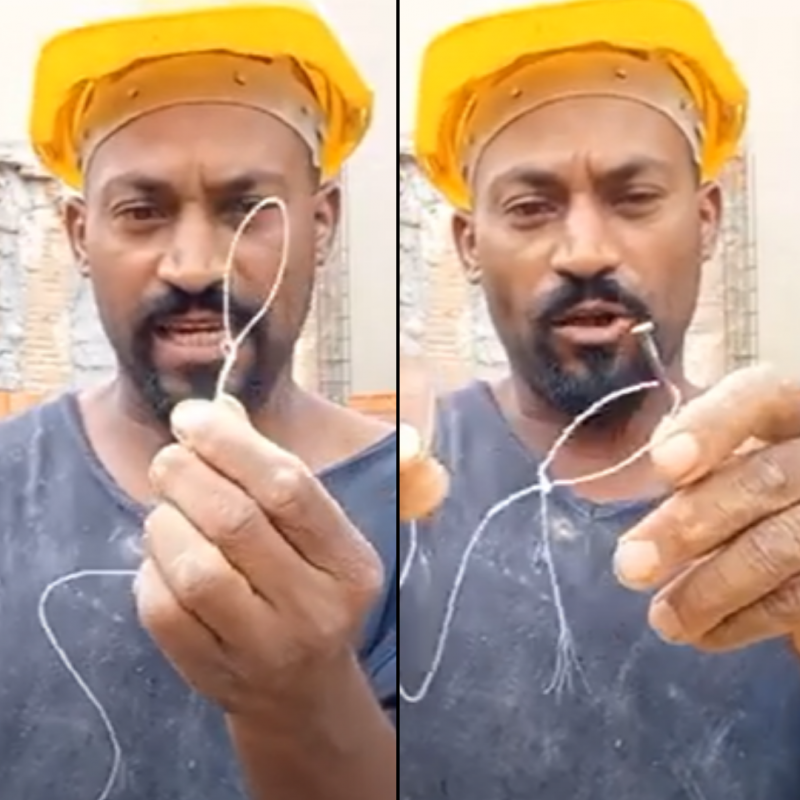 Dicas com linhas de pedreiro para facilitar a vida - Foto: RomoniveConstrução/Divulgação/ND