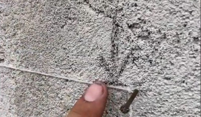 Pedreiro fez “prova real” para mostrar que a ferramenta funciona – Foto: Tiktok/Reprodu&ccedil;&atilde;o/ND