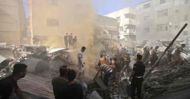 Mais de 10 mil palestinos foram mortos na Guerra, segundo autoridades de sa&uacute;de controlados pelo Hamas – Foto: AFP/Divulga&ccedil;&atilde;o/ND