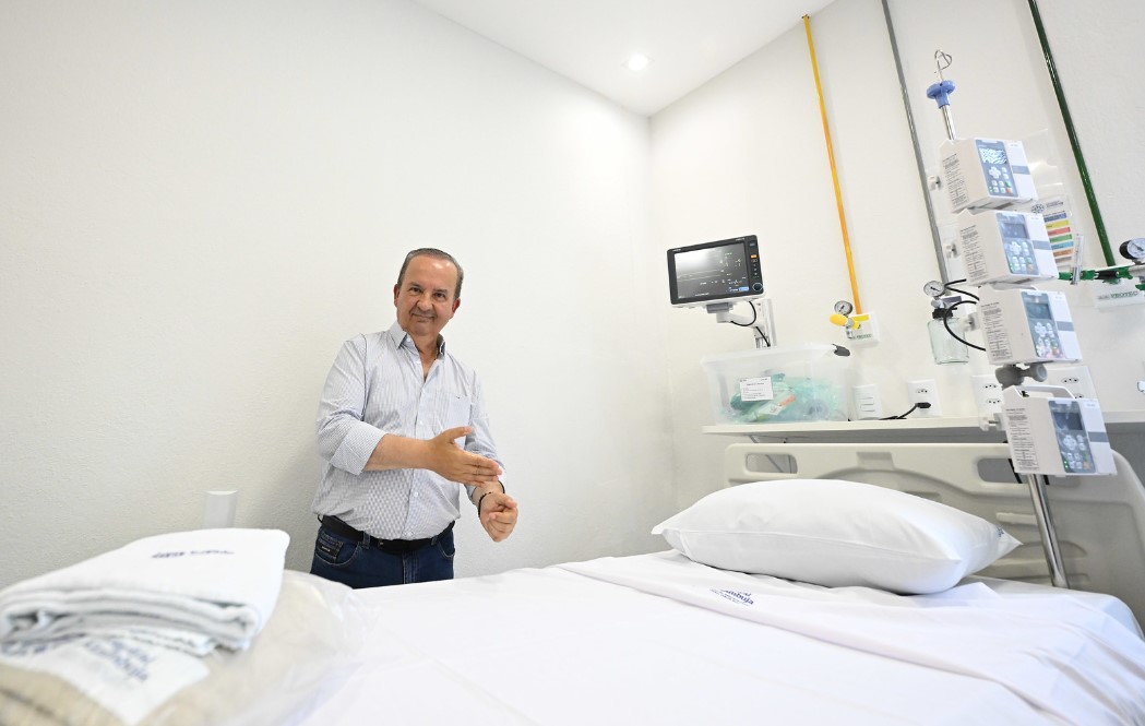 The Azambuja de Brusque Hospital will have 16 more intensive care beds that will open this Saturday (11) - Secom-SC/Governo de Santa Catarina/Reproduction/ND