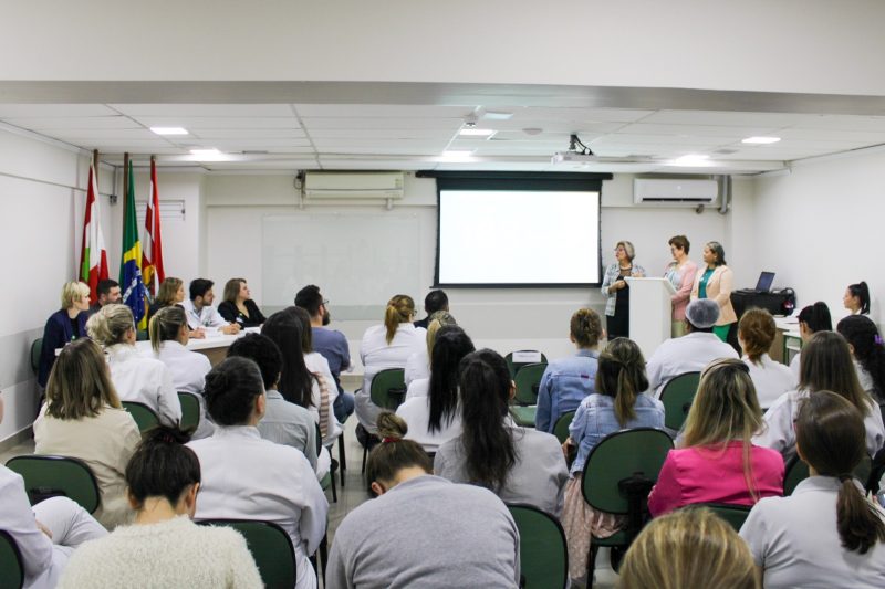 Hospital de Blumenau recebe recomenda&ccedil;&atilde;o para conquistar Selo de Qualidade Cofen – Foto: J&uacute;lia Mueller/Reprodu&ccedil;&atilde;o ND