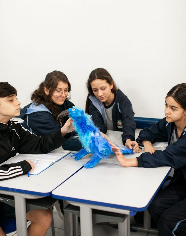 Passando por todos os biomas brasileiros, os estudantes tiveram a oportunidade de aprender sobre animais em risco de extinção 