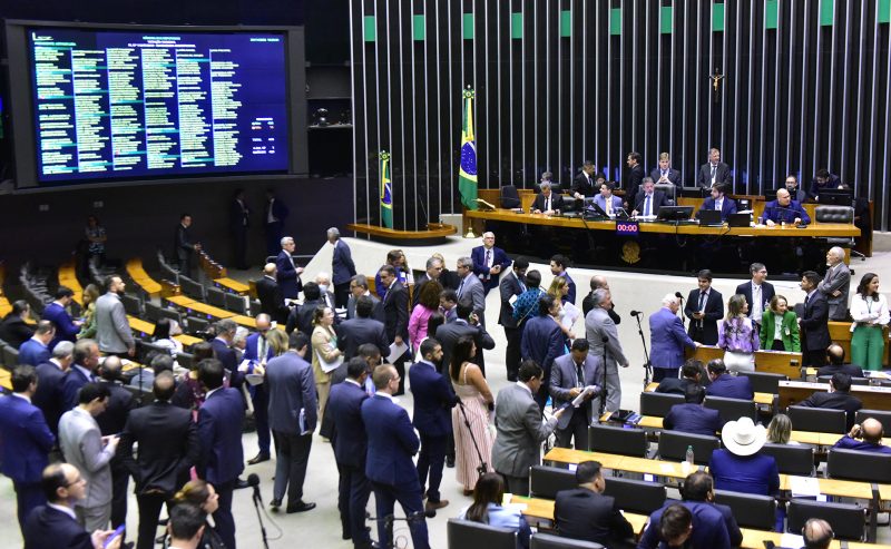 Sessão da Câmara dos Deputados em votação de projetos – Foto: Zeca Ribeiro/Câmara dos Deputados/ND