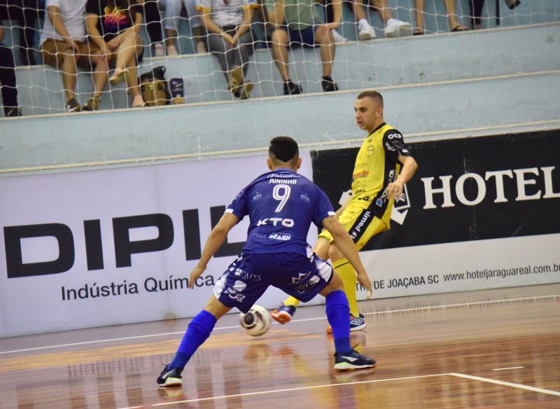 Jaraguá Futsal é derrotado pelo Joaçaba na semifinal do Estadual
