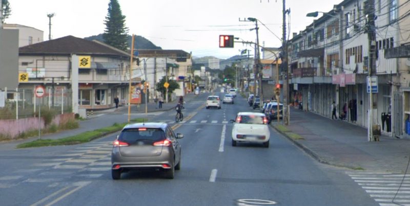 Two robberies took place in the same area in a matter of hours this Wednesday (29), one of them on Rua 2 de Centembro;  the thieves were not found – Photo: Google Street View/Disclosure/ND