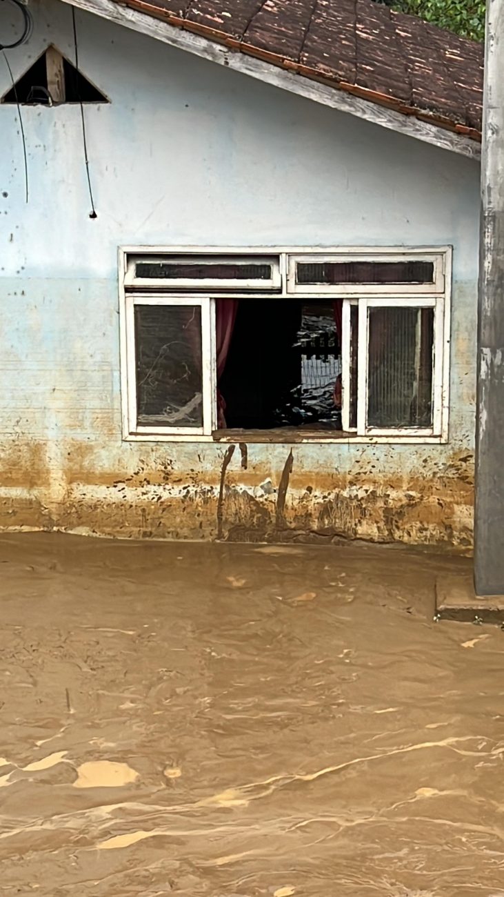 Após o recuo da água, veja como ficaram as casas no bairro Limoeiro - Calebe Moreno/ND