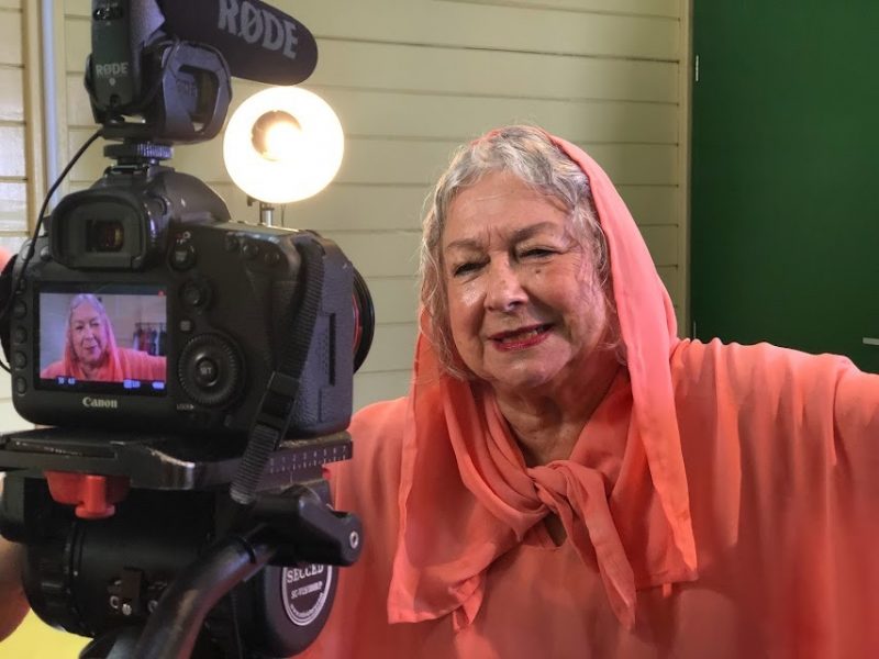 Atriz Margarida Baird &eacute; uma personalidades do teatro e cinema de SC destacadas na s&eacute;rie documental “Verve, a arte de interpretar”, da diretora K&aacute;tia Klock – Foto: Contraponto/Divulga&ccedil;&atilde;o