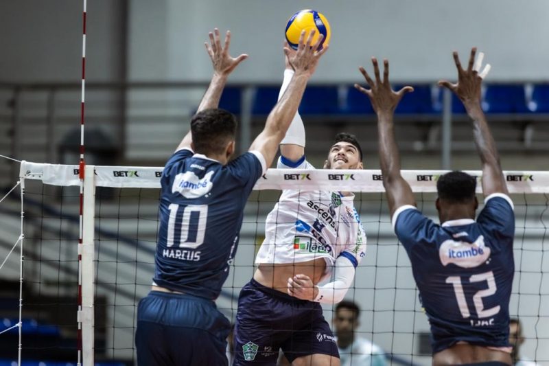 Joinville Vôlei foi superado pelo Minas, em Belo Horizonte