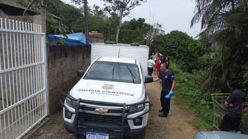 Local onde ocorreu o crime que vitimou a adolescente