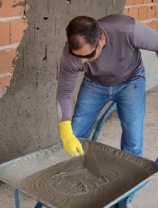 V&Iacute;DEO: Pedreiro mostra t&eacute;cnica inovadora e para dar adeus ao chapisco convencional – Foto: Divulga&ccedil;&atilde;o/Reprodu&ccedil;&atilde;o/ND