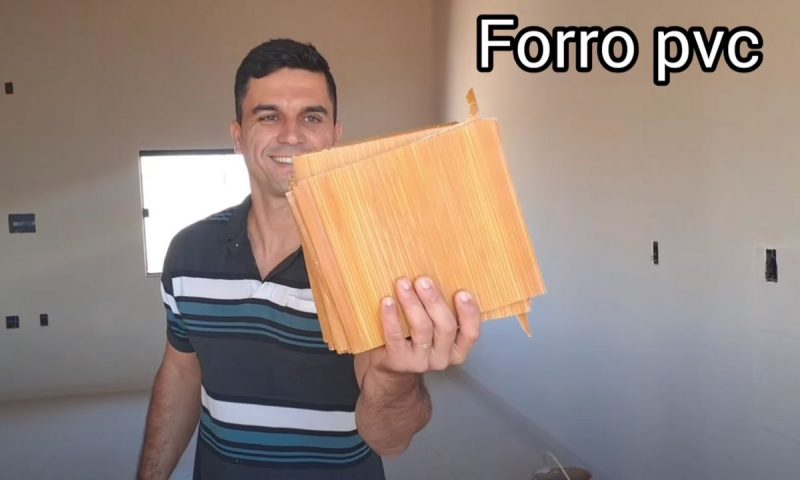 Pe&ccedil;as de placas de PVC podem ter usos diversos, conforme mostra o v&iacute;deo – Foto: Reprodu&ccedil;&atilde;o