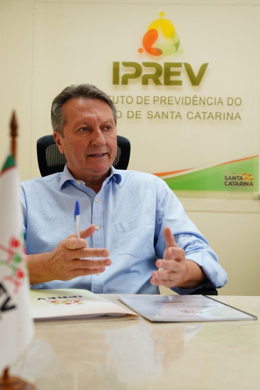 Presidente do Instituto de Previdência do Estado de Santa Catarina, Vânio Boing