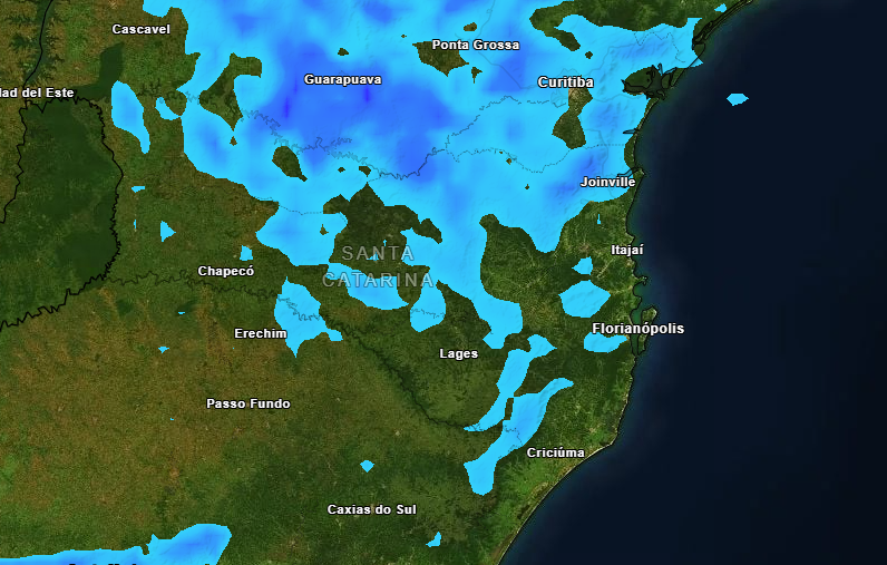 Frente Fria Derruba Temperaturas Traz Chuvas E Acende Alerta Para Alagamentos Em SC