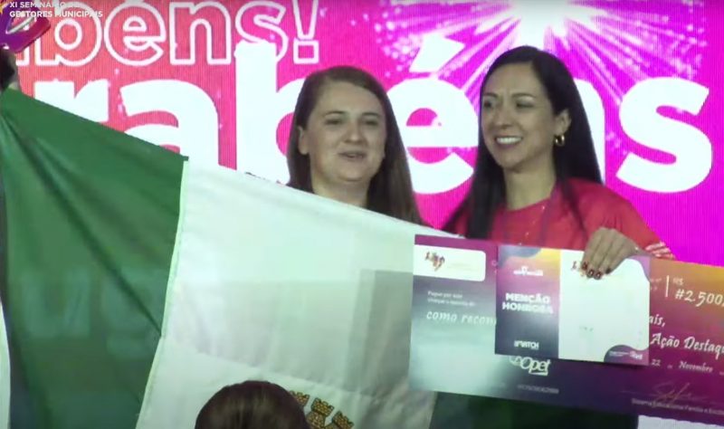 Professora recebeu reconhecimento nacional – Foto: Reprodu&ccedil;&atilde;o/Internet