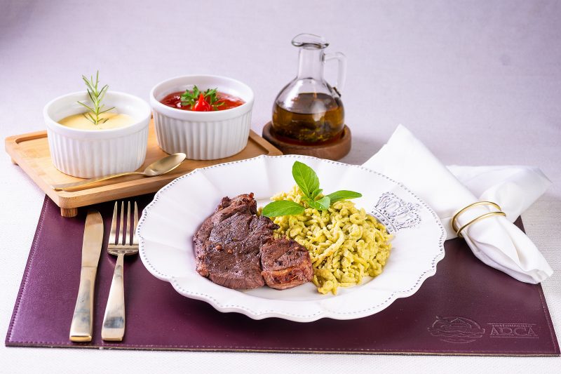 Restaurante Arca apresenta o prato Hist&oacute;ria familiar do spaetzle – Foto: Divulga&ccedil;&atilde;o ND