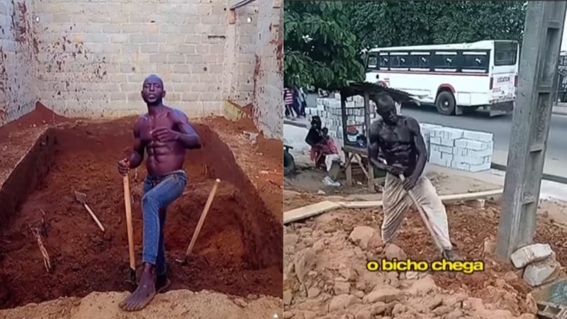 Cavar buracos pode virar nova tend&ecirc;ncia dentro do mundo maromba – Foto: Cortes Not&iacute;cias Maromba/Reprodu&ccedil;&atilde;o/ND