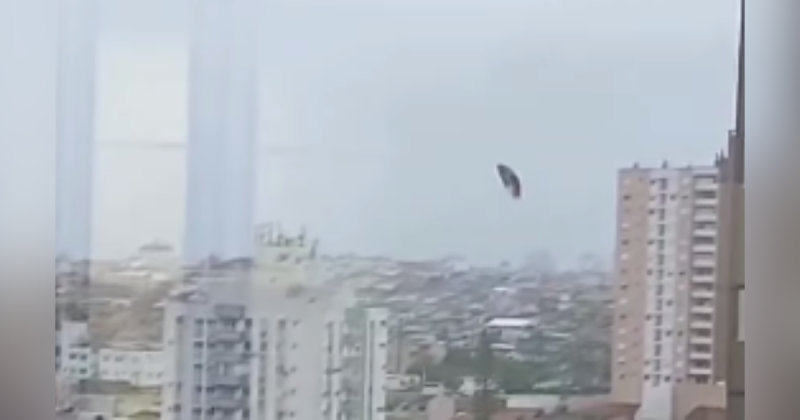 Os internautas n&atilde;o hesitaram em expressar suas teorias, brincando que Mary Poppins pode ter feito uma visita n&atilde;o programada a S&atilde;o Jos&eacute; – Foto: S&atilde;o Jos&eacute; 100 Limites/Instagram/Reprodu&ccedil;&atilde;o/ND