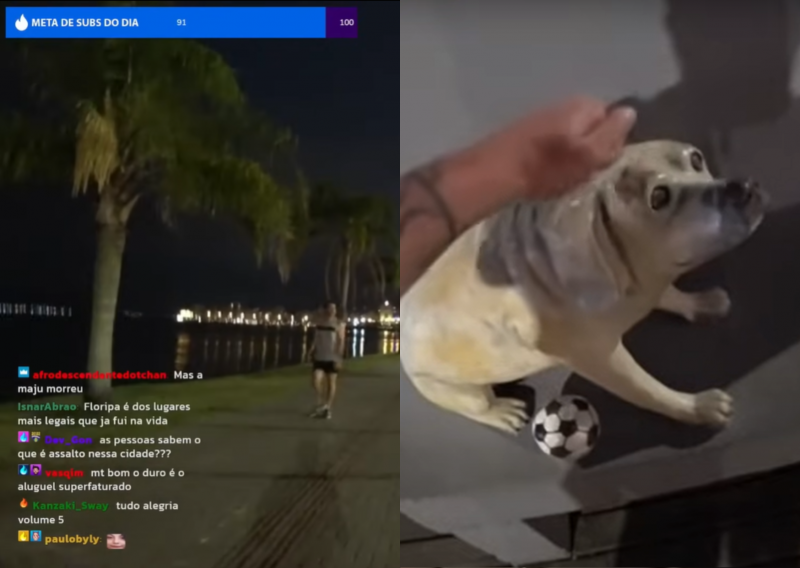 Streamer ‘dá rolê’ por Florianópolis e compara cidade a Singapura brasileira
