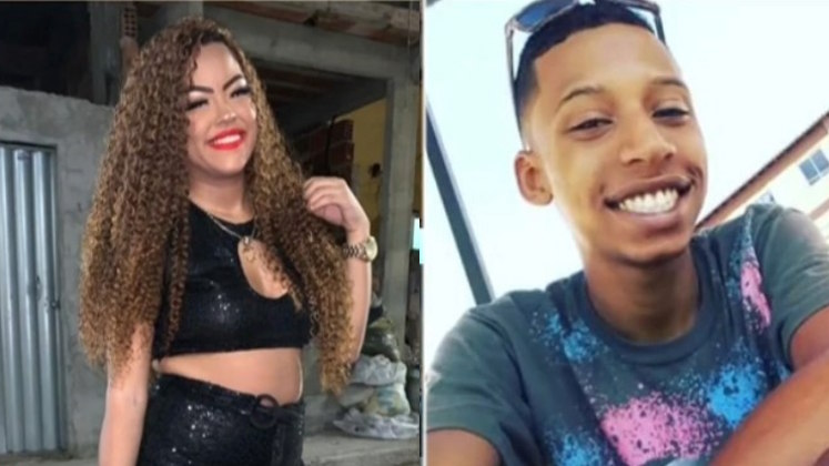 Maria Fernanda dos Santos, de 23 anos, foi presa por suspeita de assassinar o namorado, Yuri Gomes, de 27 anos – Foto: REPRODU&Ccedil;&Atilde;O/RECORD TV/ND