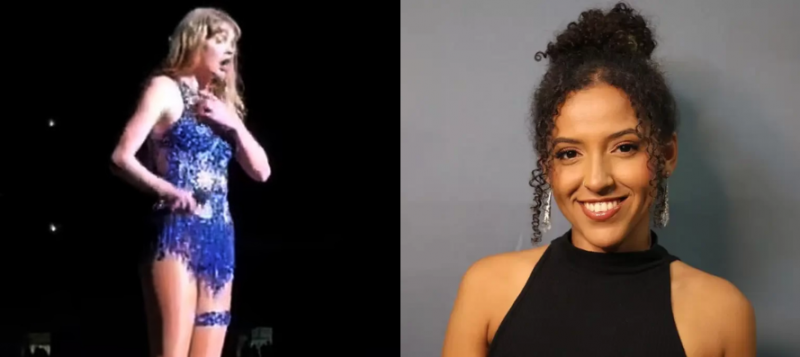 Taylor Swift aparece ofegante em mesmo show que fã morreu