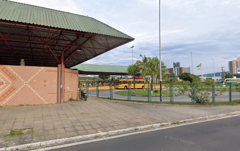 Guarni&ccedil;&atilde;o da PM abordou o acusado no Terminal da Pr&oacute;spera – Foto: Reprodu&ccedil;&atilde;o/Google Maps/ND