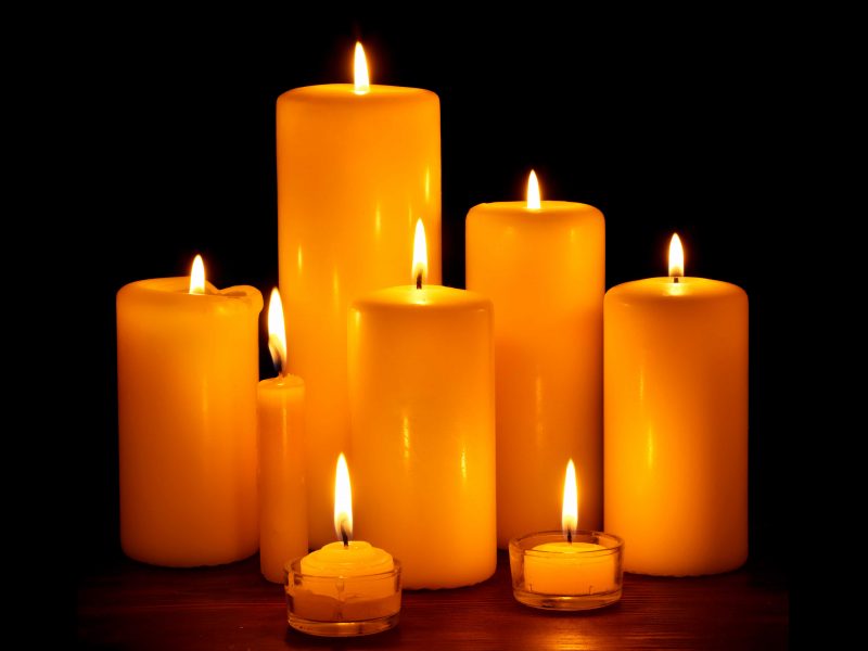 Velas acesas