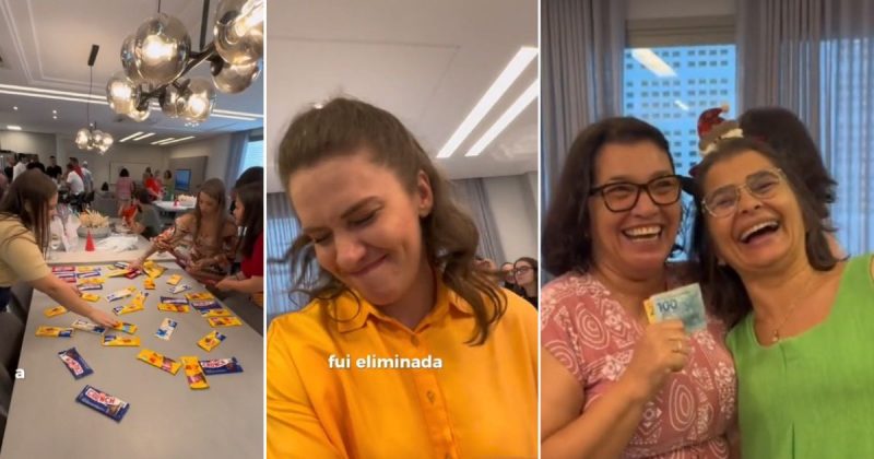 Amigo-secreto da família Torquato em Florianópolis 