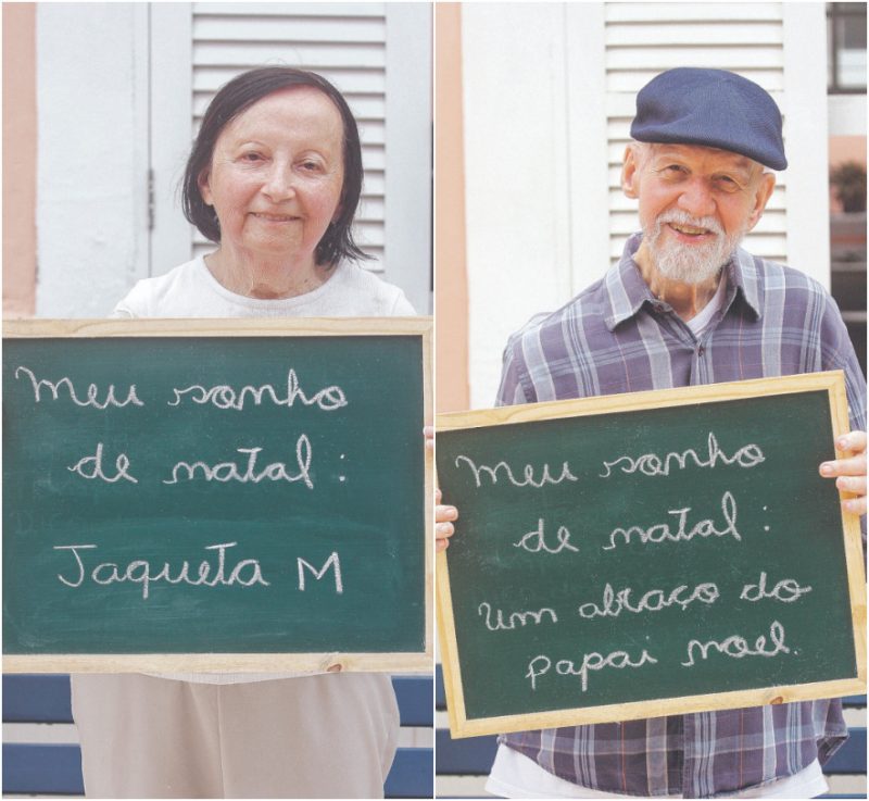 Ana Maria e Cesar Seara revelaram seus sonhos de Natal – Foto: LEO MUNHOZ/ND